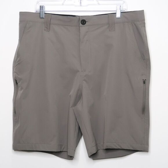 Orvis Mens Tech Shorts Size 36 Gray Utility Lightweight Golf Preppy‎ Outdoors - Picture 1 of 9